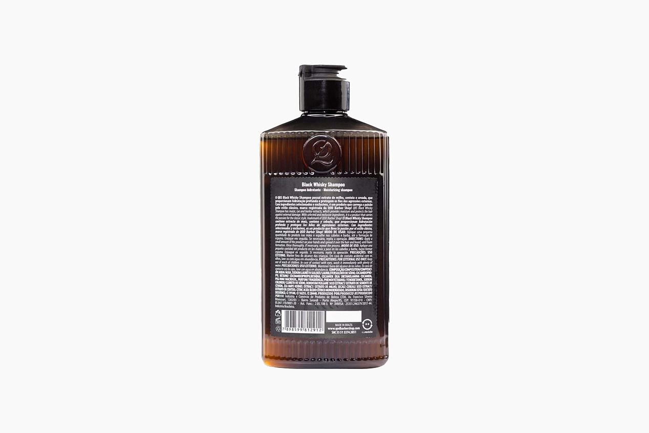 QOD Barber Shop Whiskey Shampoo