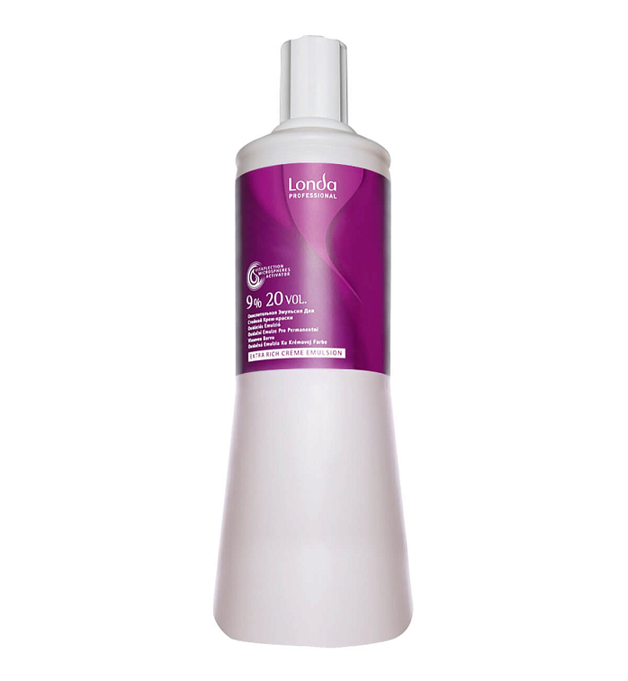 Londa Professional Extra Rich Creme Emulsion Окислительная эмульсия для стойкой краски для волос 9% 1000мл фото 1