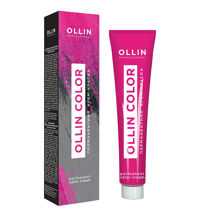 OLLIN Prof. OLLIN COLOR Перманентная крем-краска для волос 5/0 светлый шатен 100  мл фото 2