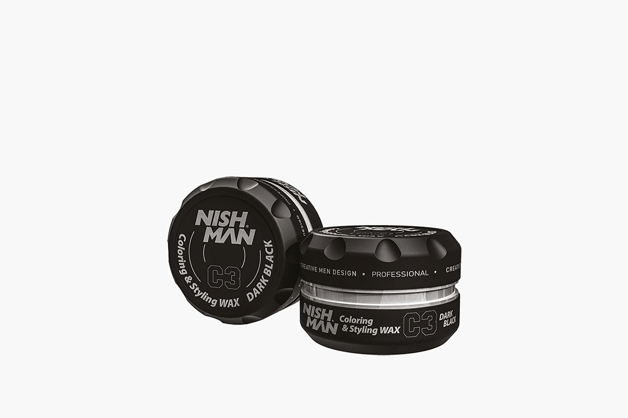 Nishman C3 Hair Premium Coloring Wax (Dark Black)