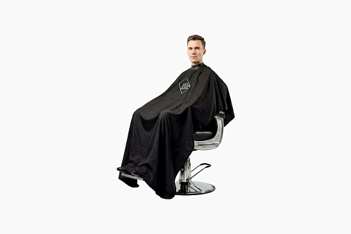 Lock Stock & Barrel Cape for barbering