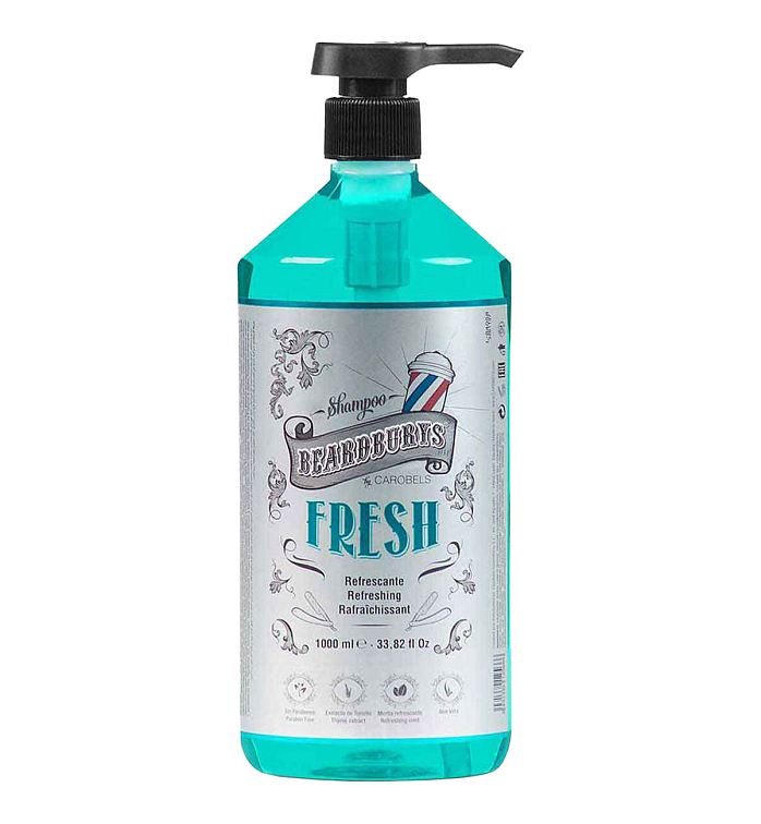 Beardburys Fresh Shampoo / Освежающий шампунь для волос 100 мл фото 1