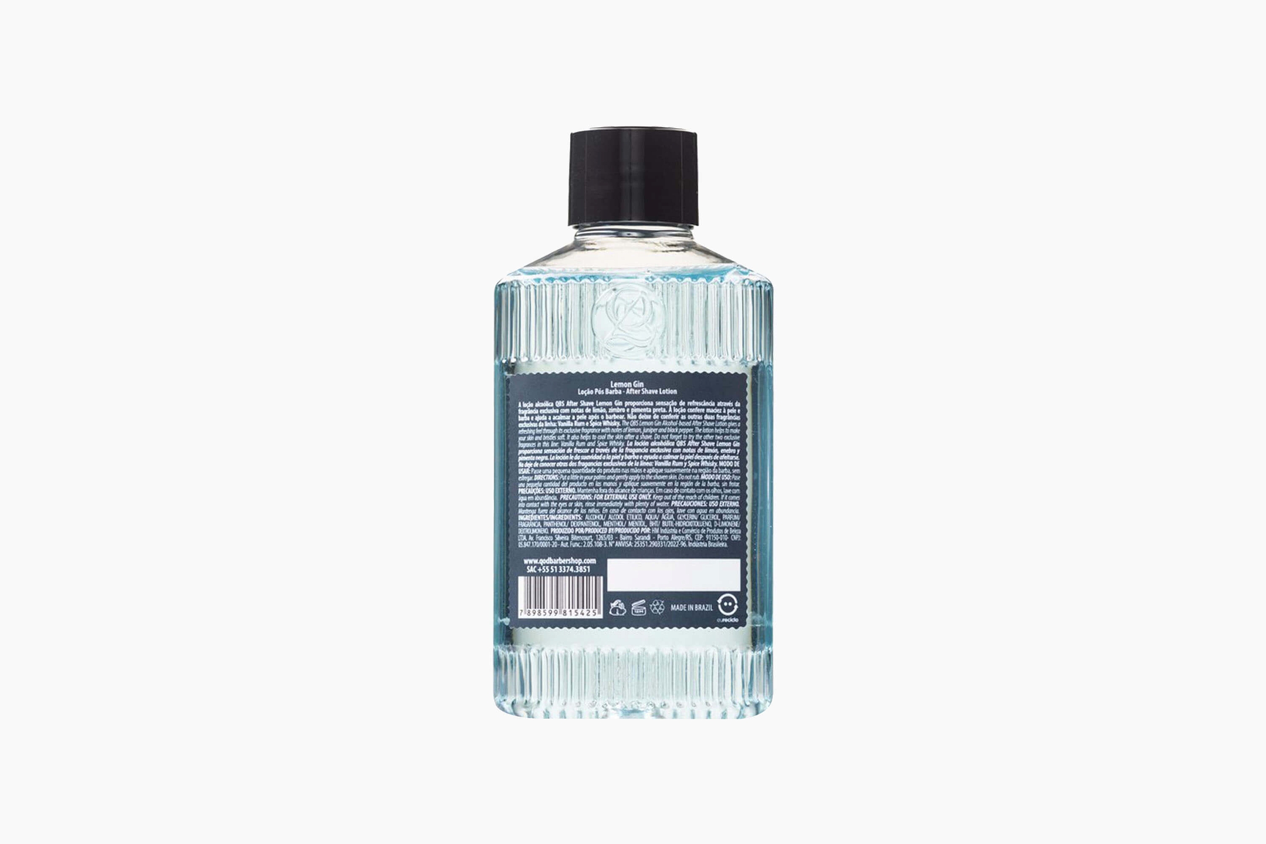 QOD Barber Shop After Shave Lotion Lemon Gin фото 2