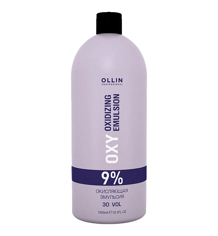 OLLIN Prof. OLLIN performance OXY 9% 30vol. Окисляющая эмульсия 90 мл фото 1
