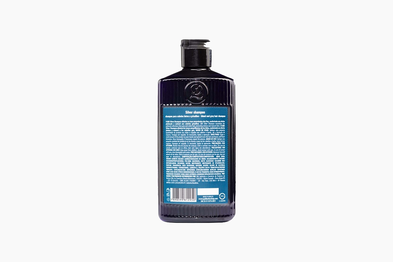 QOD Barber Shop Silver Boost Shampoo
