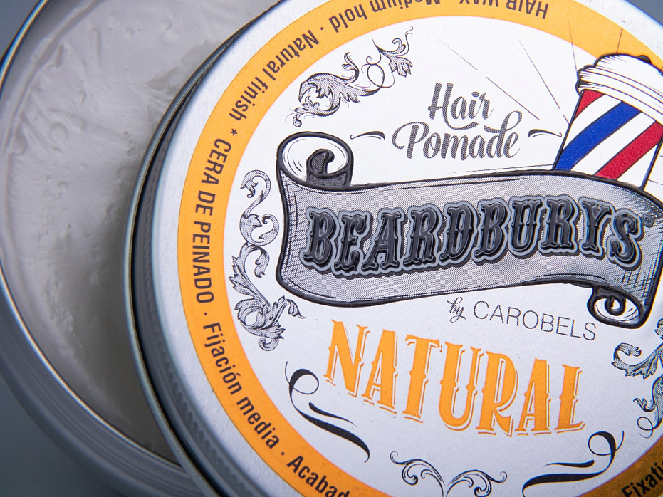 Beardburys  WAX.Natural  Классическая помада для укладки волос 100 мл фото 4