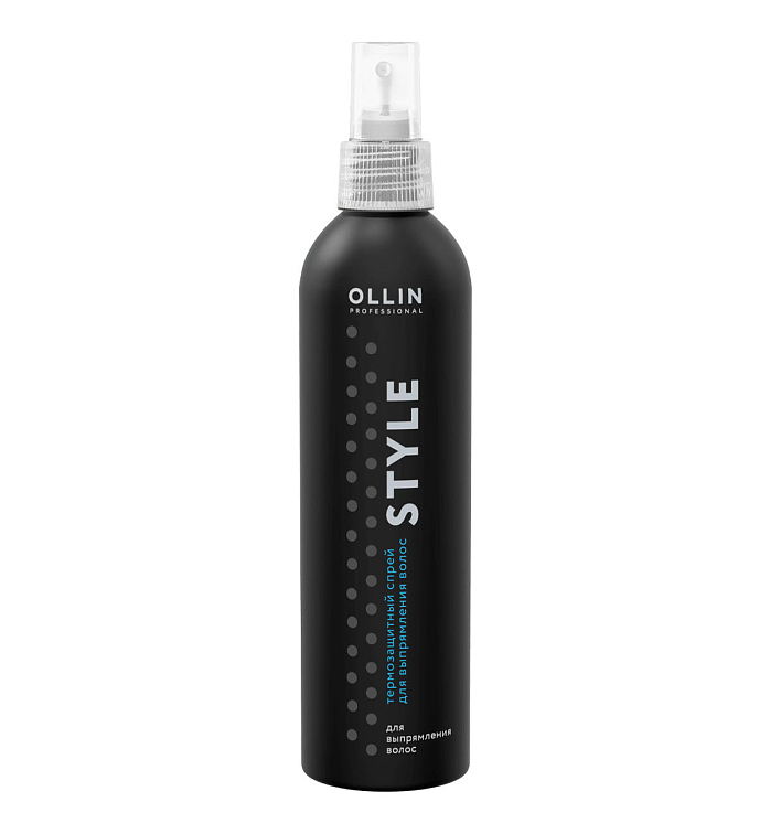 OLLIN Prof. OLLIN STYLE Термозащитный спрей для выпря мления волос 250 мл фото 1