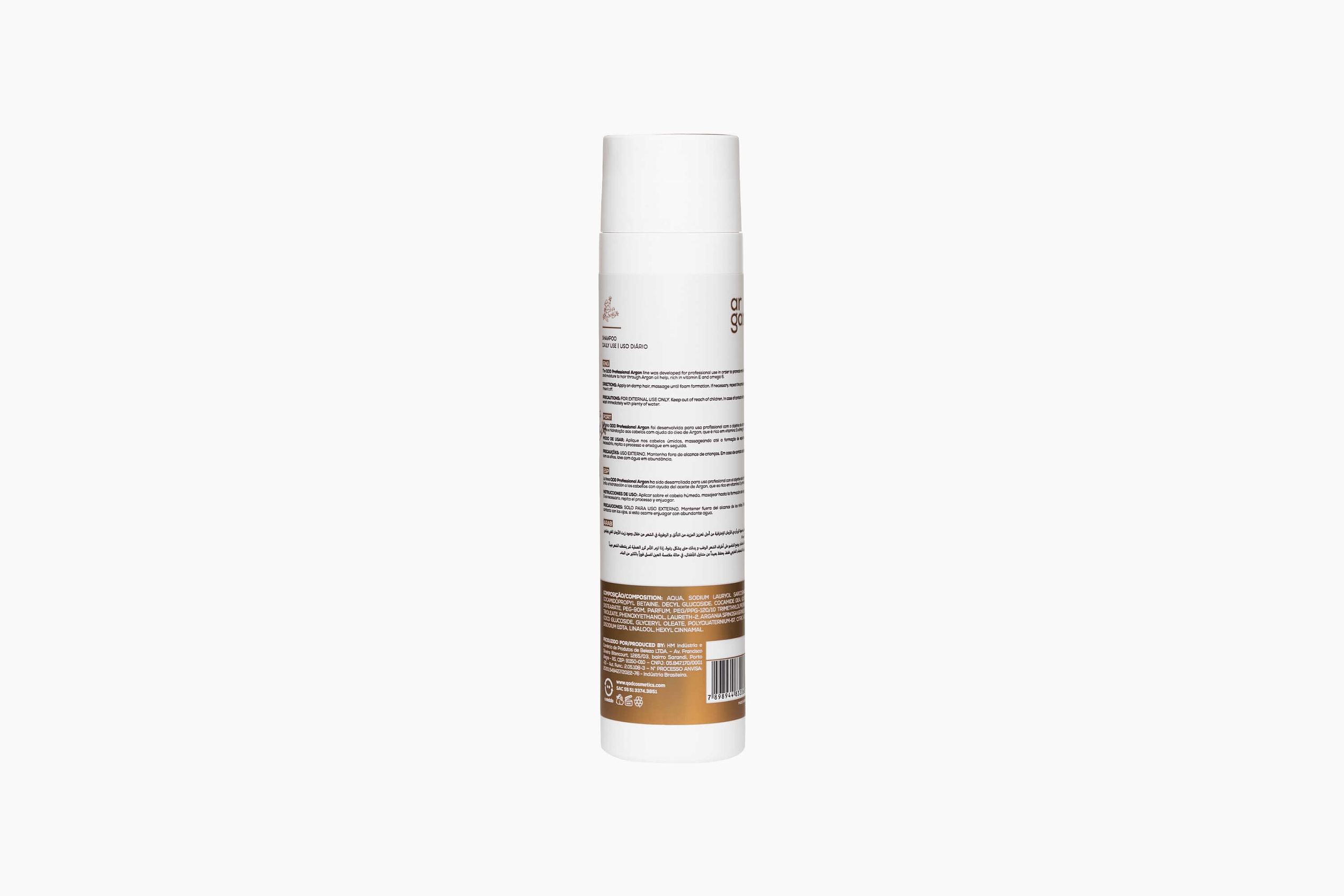 QOD Professional Argan Shampoo After care treatment фото 2