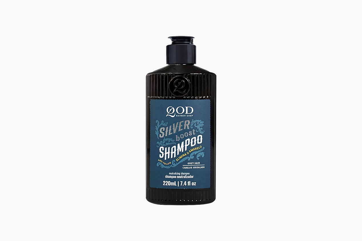 QOD Barber Shop Silver Boost Shampoo