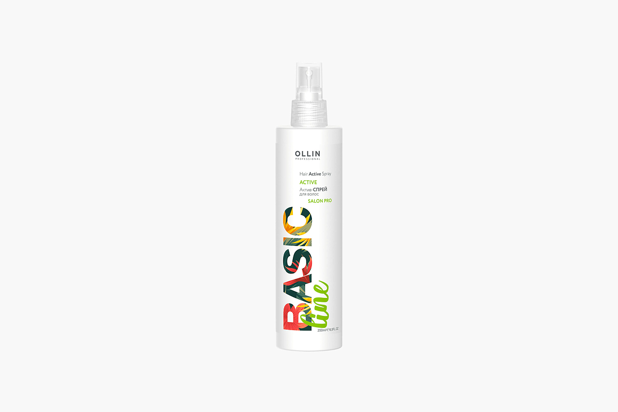 Ollin Professional Basic Line Hair Active Spray Уценка