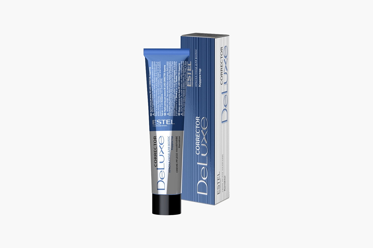 Краска-уход для волос Estel Professional De Luxe Corrector 0/66 Уцененный товар 60 мл