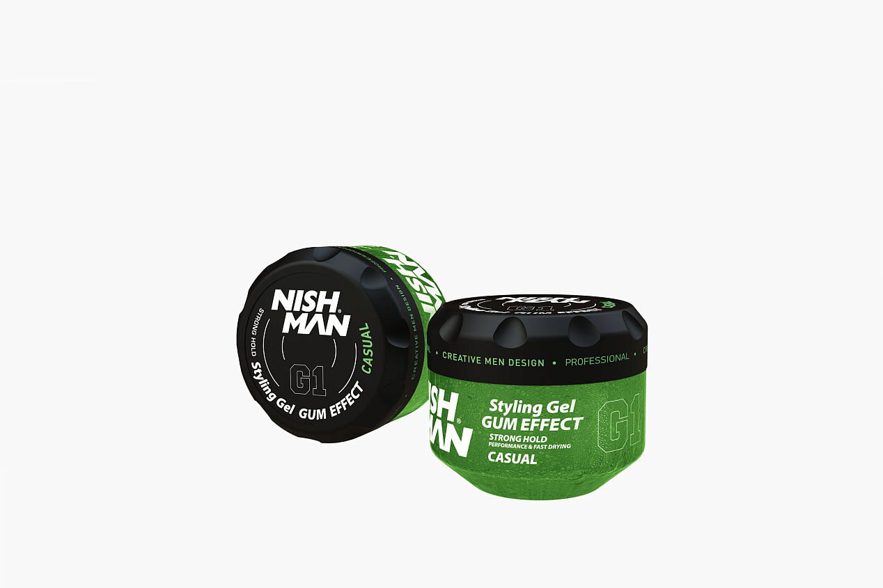 Nishman G1 Ultra Hold Styling Gummy Gel Casual